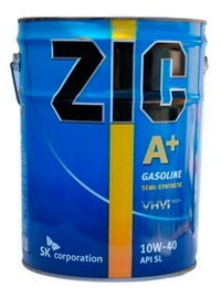 Моторное масло ZIC A+ 10W-40 20л